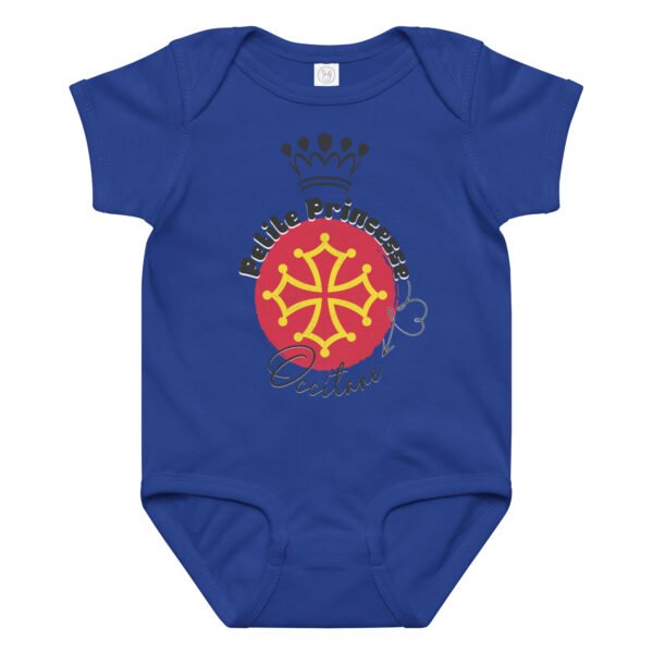 👑 Petite princesse d'Occitanie — Body bébé fille 100% coton – Image 8