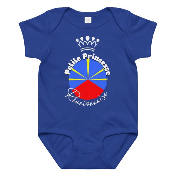👑 Petite Princesse Réunionnaise — Body bébé fille 100% coton – Image 13