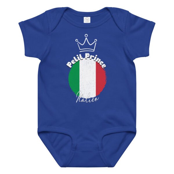 Petit Prince d'Italie : Body Bébé Garçon aux Couleurs de l'Héritage Italien – Image 13