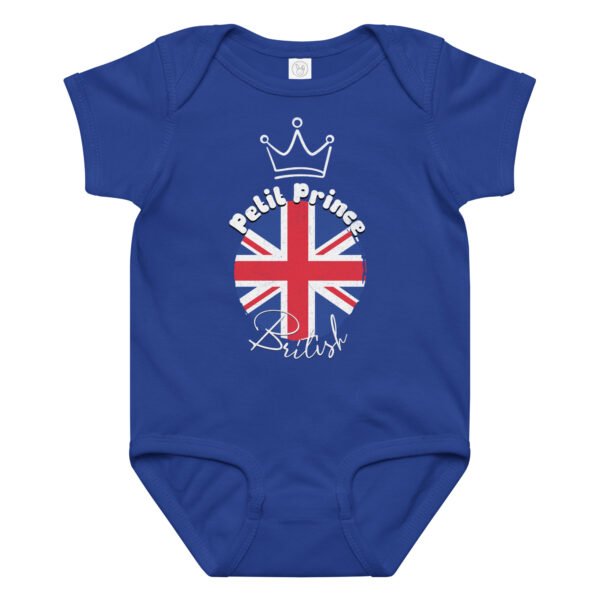 👑 Petit Prince du Royaume-Uni — Body bébé garçon 100% coton – Image 13