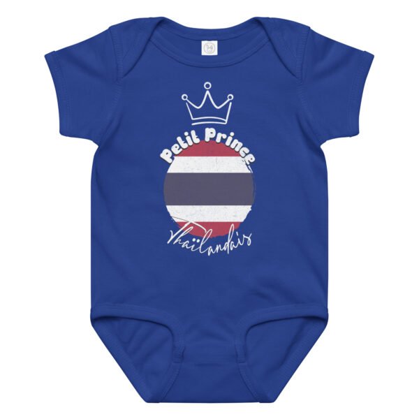 👑 Petit Prince de Thaïlande — Body Bébé Garçon 100% Coton – Image 13