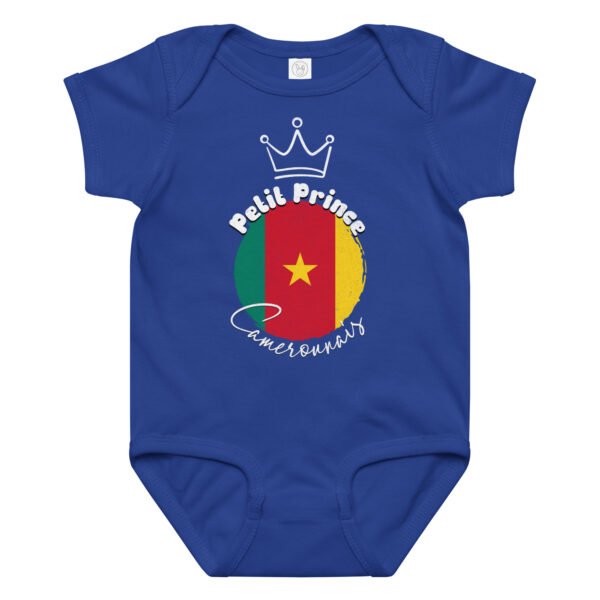 🦁 Petit Prince du Cameroun — Body Bébé Garçon 100% Coton – Image 13