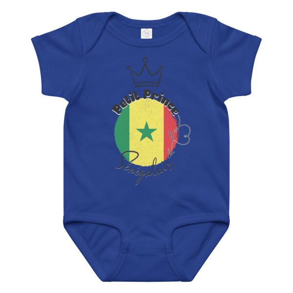 👑 Petit Prince Sénégalais — Body bébé garçon 100% coton – Image 8