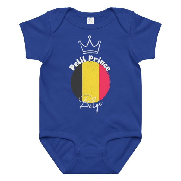 👑 Petit Prince Belge — Body bébé garçon 100% coton – Image 13