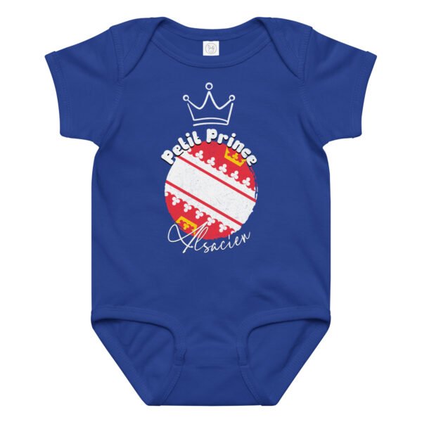 👑 Petit Prince Alsacien — Body bébé garçon 100% coton – Image 13