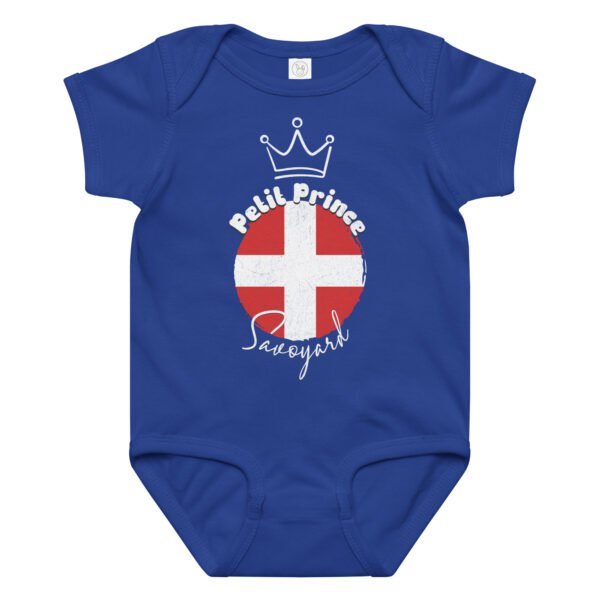 👑 Petit Prince Savoyard — Body Bébé Garçon – Image 13