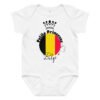 👸 Petite Princesse Belge — Body bébé fille 100% coton