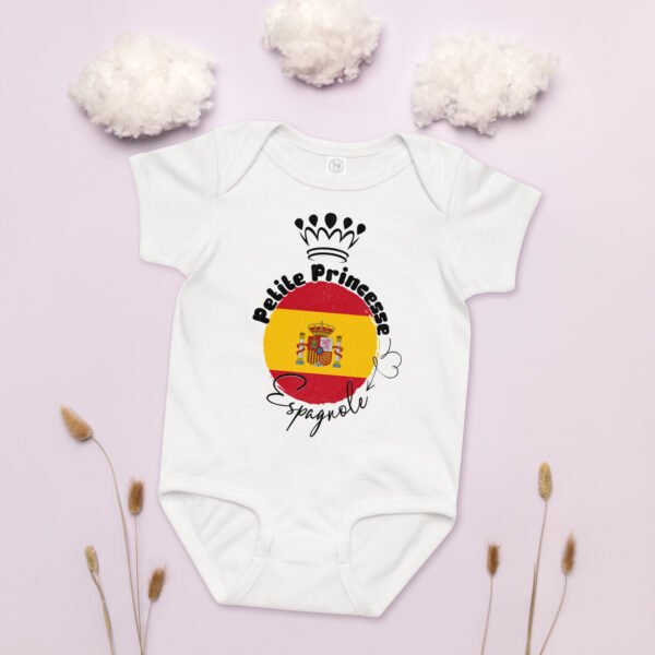 Body Petite Princesse Espagnole - 100% Coton pour Bébé Fille 🇪🇸 – Image 5