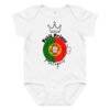 👑 Petit Prince du Portugal — Body bébé 100% coton