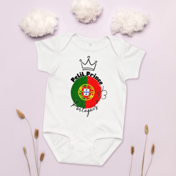 👑 Petit Prince du Portugal — Body bébé 100% coton – Image 5