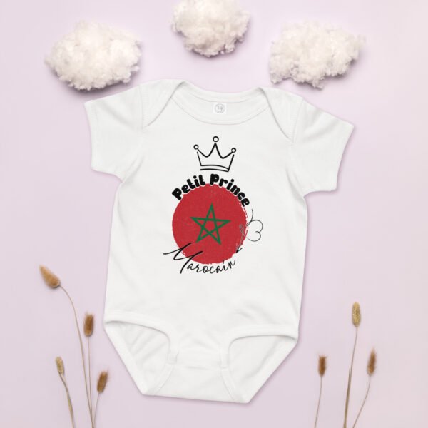 👑 Petit Prince Marocain — Body Bébé 100% Coton – Image 5