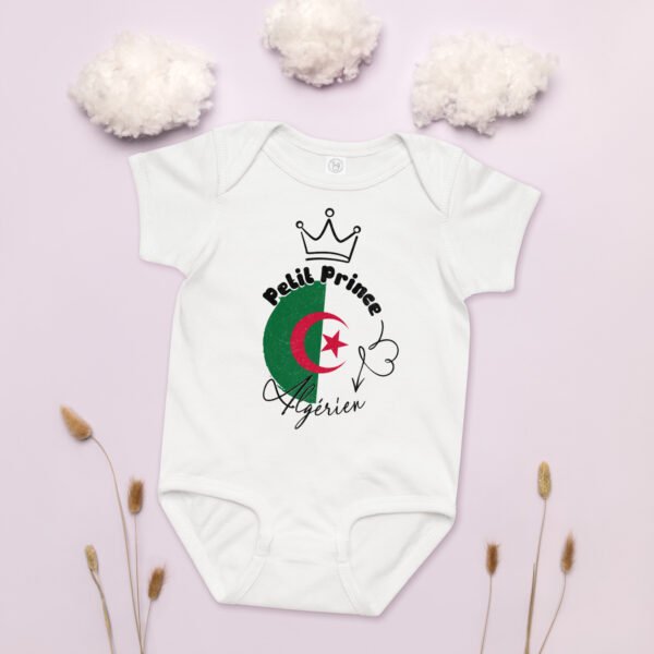 👑 Body garçon Petit Prince Algérien — Le cadeau qui célèbre vos racines 🇩🇿 – Image 5