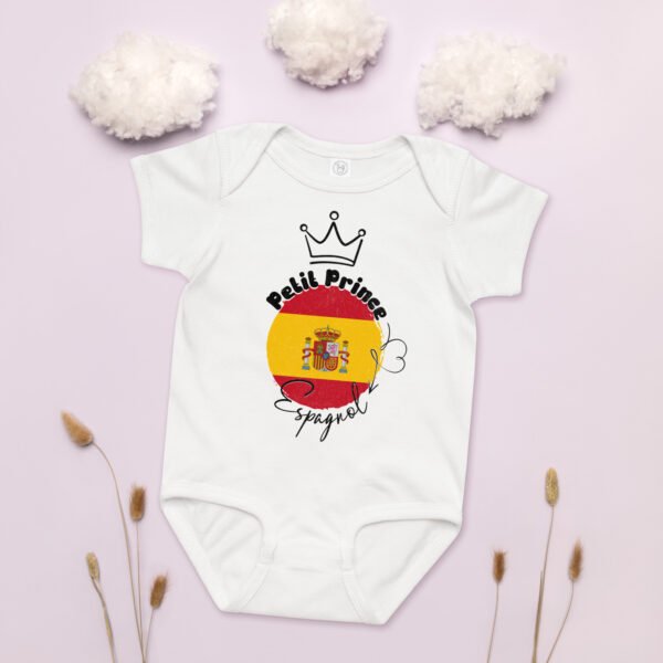 Body Petit Prince Espagnol - 100% Coton pour Bébé Garçon 🇪🇸 – Image 5