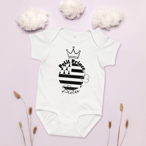 👑 Petit Prince Breton - Body bébé garçon 100% coton – Image 5