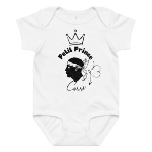 🏝️ Petit Prince Corse — Body bébé garçon en coton