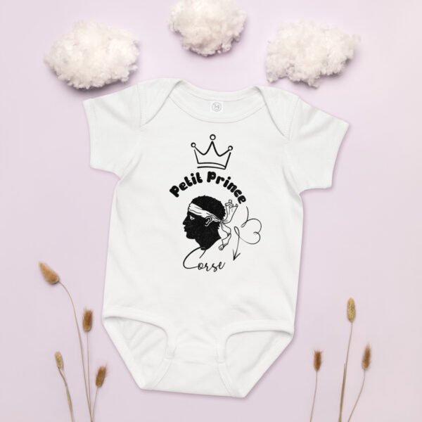 🏝️ Petit Prince Corse — Body bébé garçon en coton – Image 5