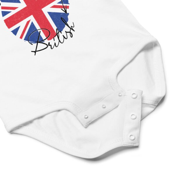 👑 Petit Prince du Royaume-Uni — Body bébé garçon 100% coton – Image 2