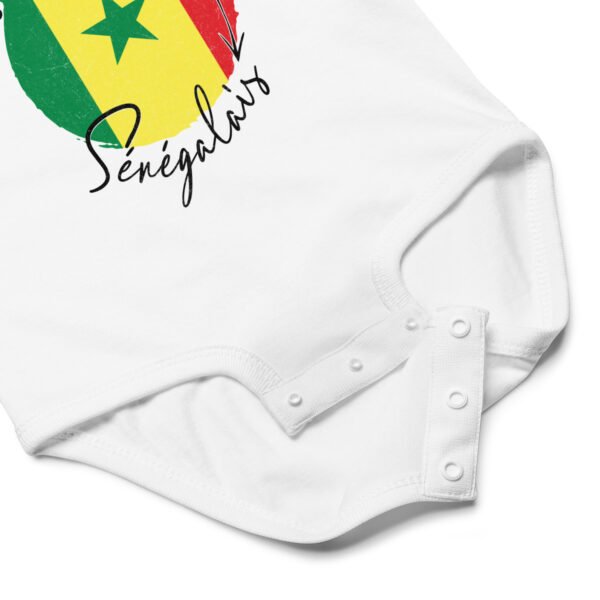 👑 Petit Prince Sénégalais — Body bébé garçon 100% coton – Image 2