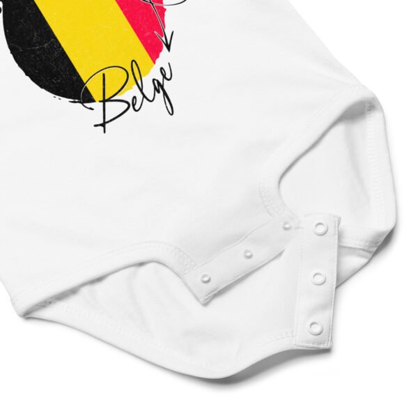 👑 Petit Prince Belge — Body bébé garçon 100% coton – Image 2