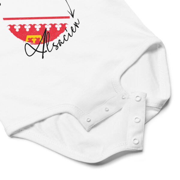 👑 Petit Prince Alsacien — Body bébé garçon 100% coton – Image 2