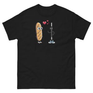 T-shirt Homme "La Rencontre des Baguettes" - Humour - cadeau boulanger