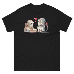 T-shirt Homme Humoristique "Pompes amoureuses"