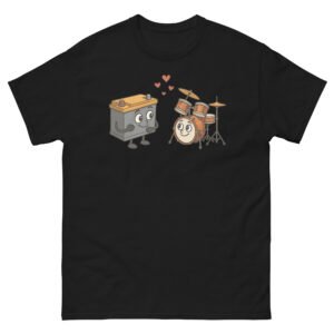 T-shirt Batterie - Quand la Musique rencontre la Mécanique !