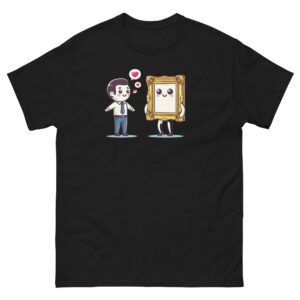 T-SHIRT Homme "amour entre CADRES" : L'HUMOUR AU BUREAU