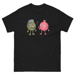 T-shirt Homme Humour “Amour entre deux Grenades”
