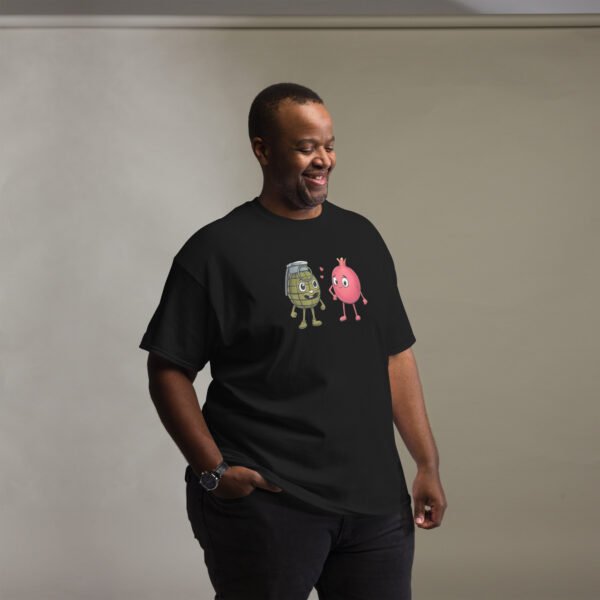 T-shirt Homme Humour “Amour entre deux Grenades” – Image 6