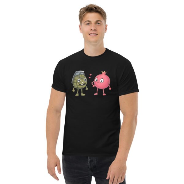 T-shirt Homme Humour “Amour entre deux Grenades” – Image 7