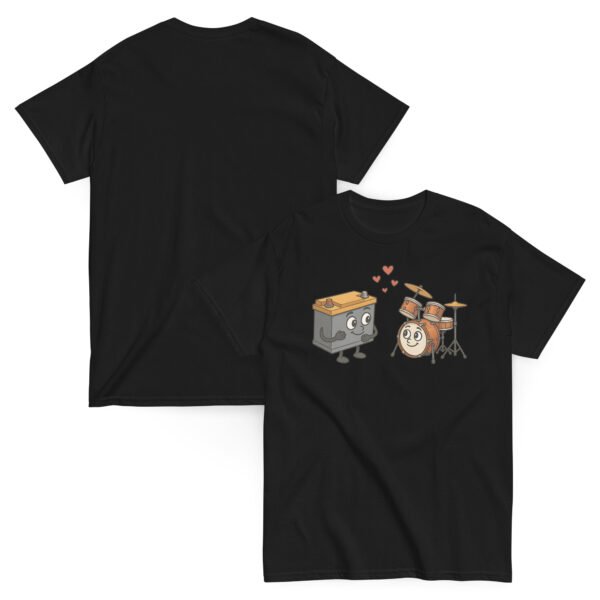 T-shirt Batterie - Quand la Musique rencontre la Mécanique ! – Image 2