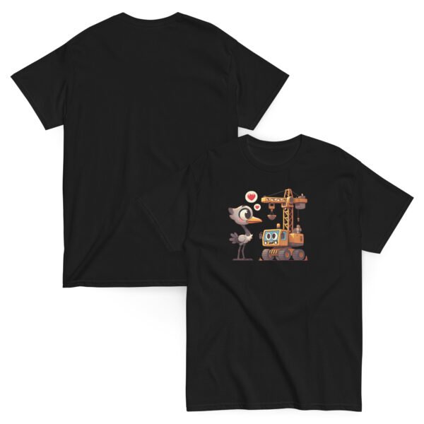 T-shirt Homme pour grutier : "Les Grues Amoureuses" – Image 2
