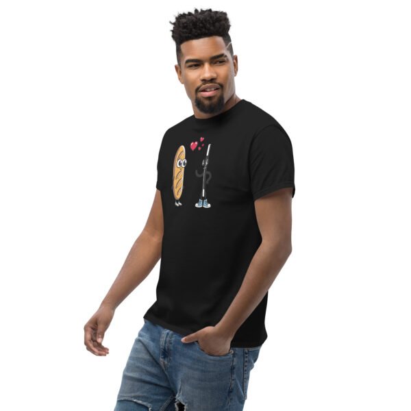 T-shirt Homme "La Rencontre des Baguettes" - Humour - cadeau boulanger – Image 3