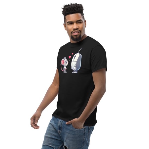 T-shirt Humour Informatique : Quand les Souris Tombent Amoureuses 🐭❤️🖱️ – Image 4