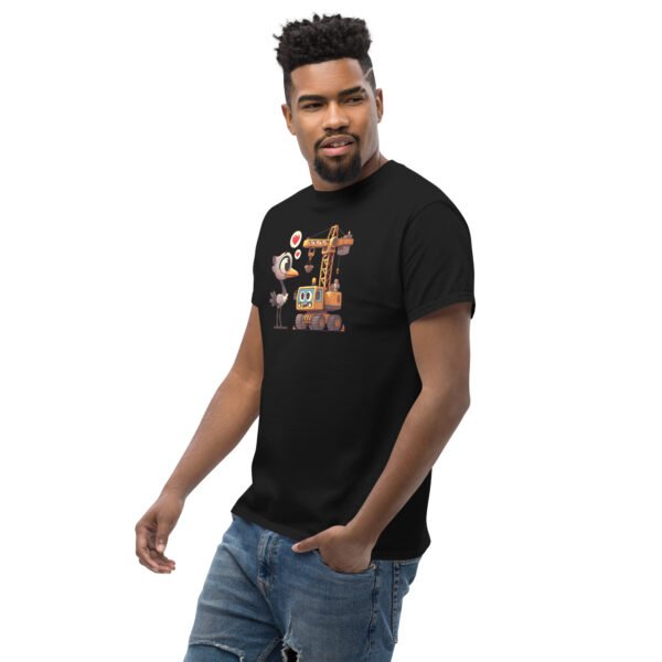 T-shirt Homme pour grutier : "Les Grues Amoureuses" – Image 4