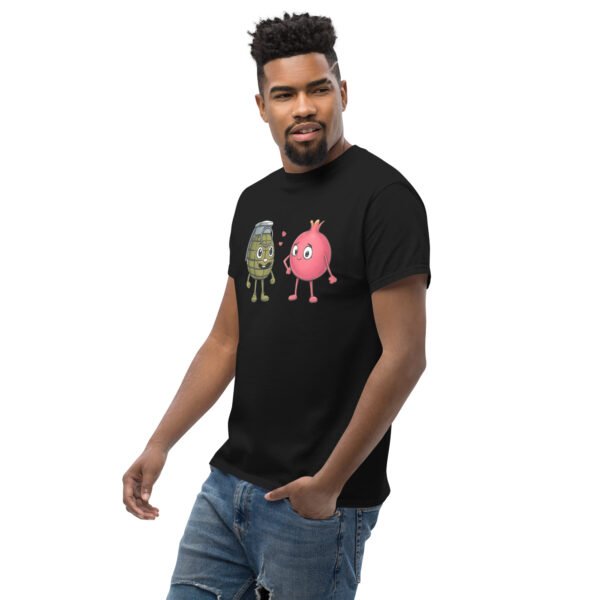 T-shirt Homme Humour “Amour entre deux Grenades” – Image 4