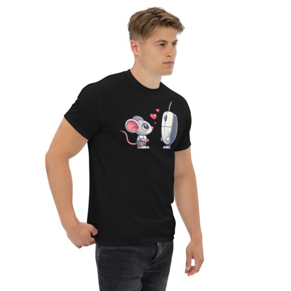 T-shirt Humour Informatique : Quand les Souris Tombent Amoureuses 🐭❤️🖱️ – Image 3
