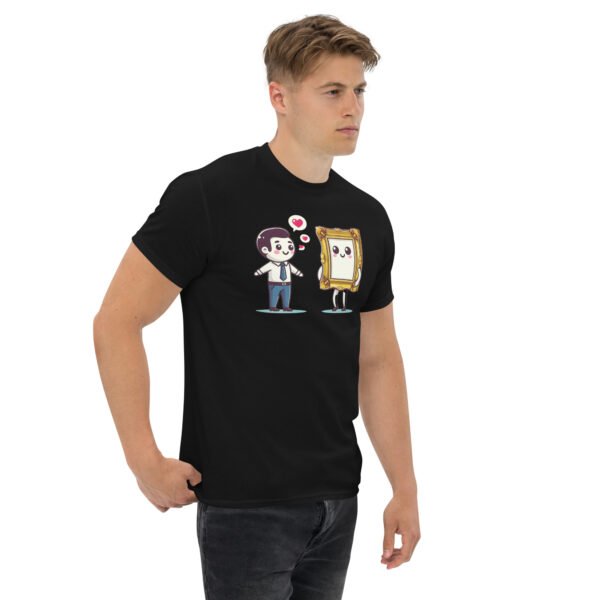 T-SHIRT Homme "amour entre CADRES" : L'HUMOUR AU BUREAU – Image 3