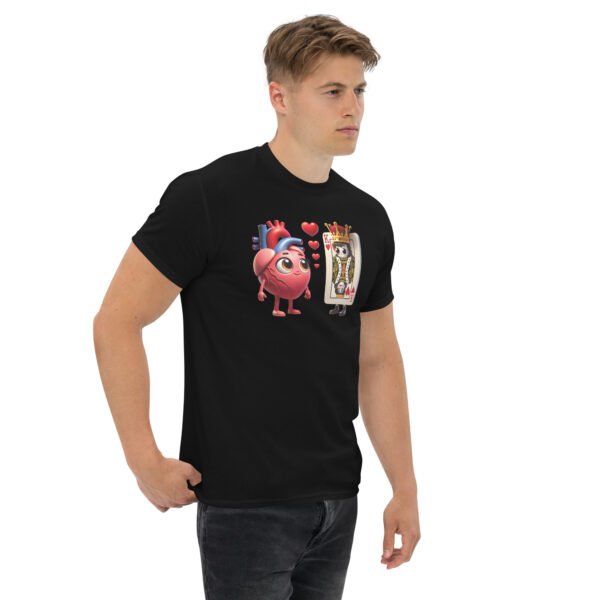 T-shirt pour Homme docteur "Cœur amoureux" - L'humour qui bat la chamade ! – Image 3