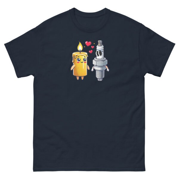 🔥 T-SHIRT “BOUGIES amoureuses” : cadeau pour mécanicien 🔧 – Image 8