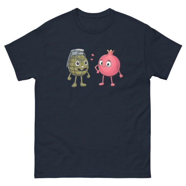 T-shirt Homme Humour “Amour entre deux Grenades” – Image 8