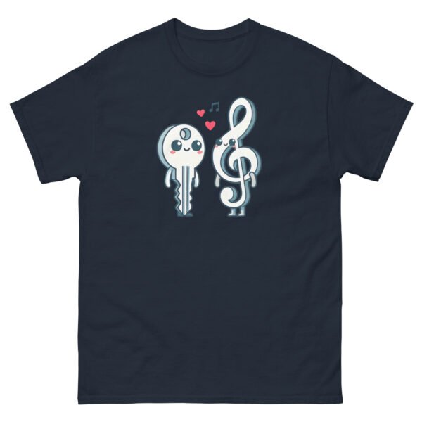 🎵 T-shirt Humoristique Homme pour serrurier "Clé en Amour" - L'union parfaite entre musique et serrurerie – Image 8