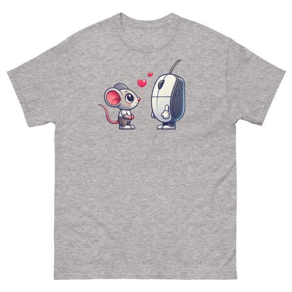 T-shirt Humour Informatique : Quand les Souris Tombent Amoureuses 🐭❤️🖱️ – Image 9