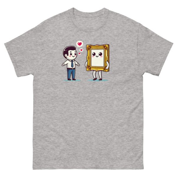 T-SHIRT Homme "amour entre CADRES" : L'HUMOUR AU BUREAU – Image 9