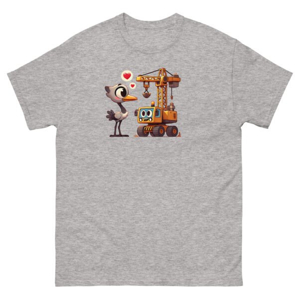 T-shirt Homme pour grutier : "Les Grues Amoureuses" – Image 9