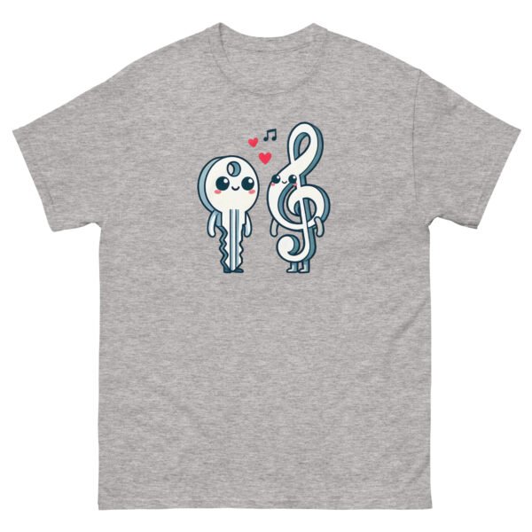🎵 T-shirt Humoristique Homme pour serrurier "Clé en Amour" - L'union parfaite entre musique et serrurerie – Image 9