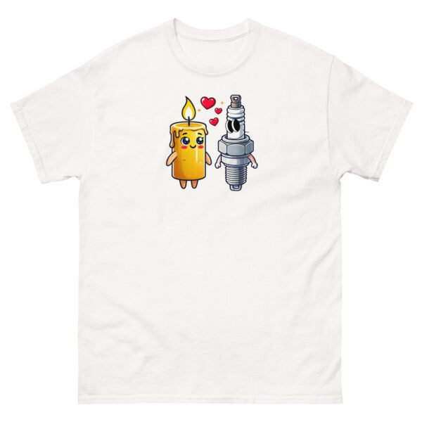 🔥 T-SHIRT “BOUGIES amoureuses” : cadeau pour mécanicien 🔧 – Image 10