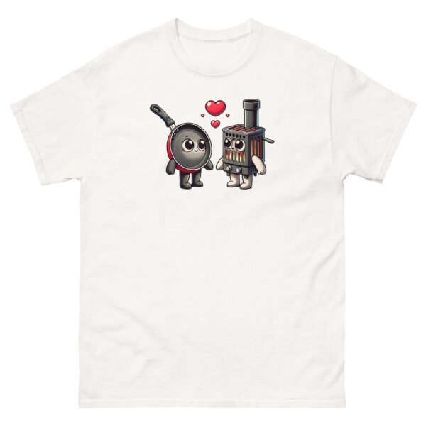 T-shirt Homme Humour pour chef cuisto : Quand un Poêle rencontre une Poêle – Image 13