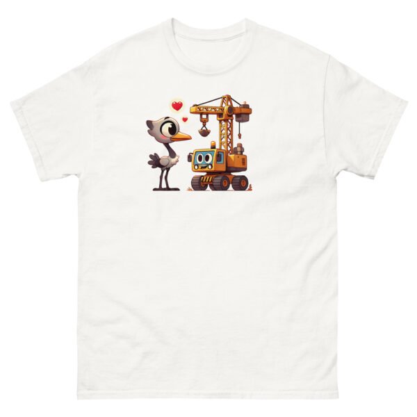T-shirt Homme pour grutier : "Les Grues Amoureuses" – Image 10